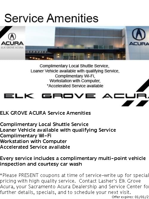 Services Deals Elk Grove Acura photo relating to Printable Coupons Acura Service identify Services Bargains Elk Grove Acura
